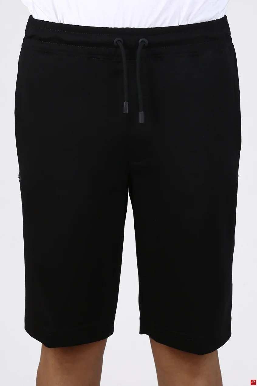 شلوارک راحتی مردانه مشکی جی پی ای JPA کد 02445