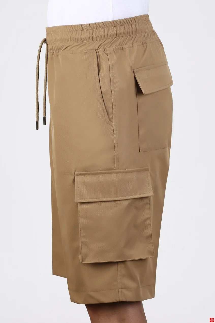 شلوارک کتان مردانه کارگو جی پی ای JPA کد 03009