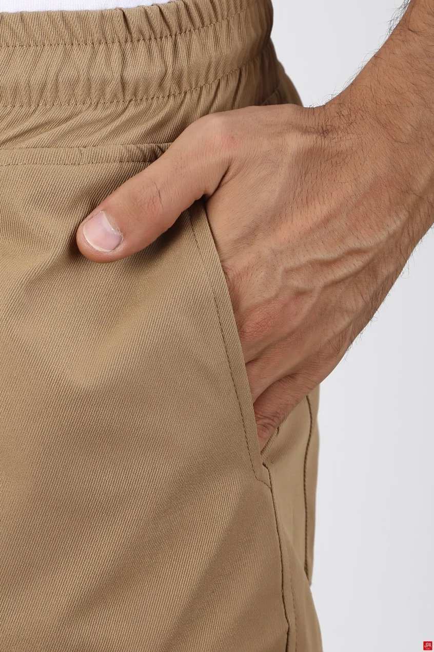 شلوارک کتان مردانه کارگو جی پی ای JPA کد 03009