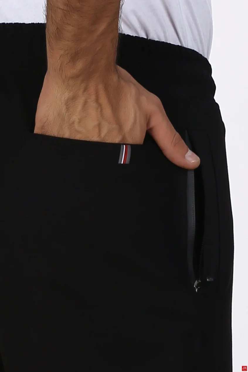 شلوار اسلش مردانه مشکی جی پی ای JPA کد 02474