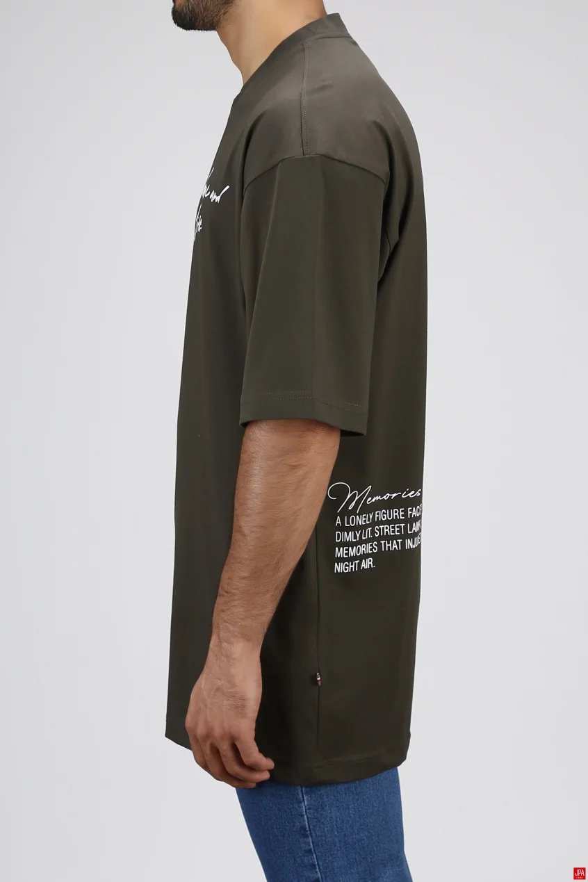 تی شرت مردانه مشکی جی پی ای JPA کد 03045