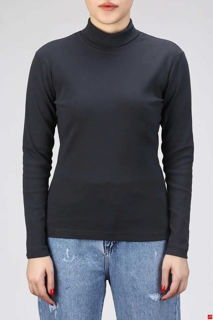 بلوز زنانه یقه اسکی اسلیم جی پی ای JPA کد 03064