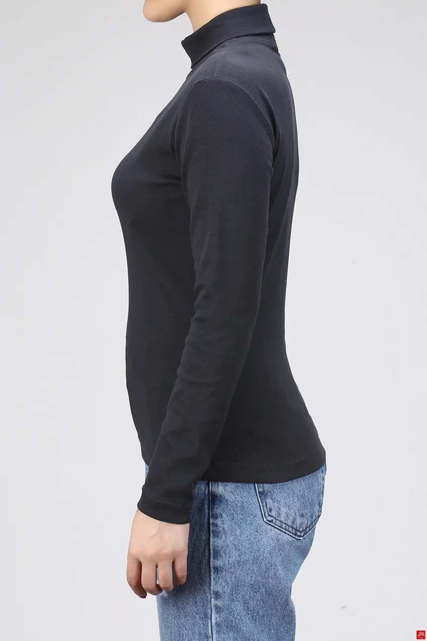 بلوز زنانه یقه اسکی اسلیم جی پی ای JPA کد 03064
