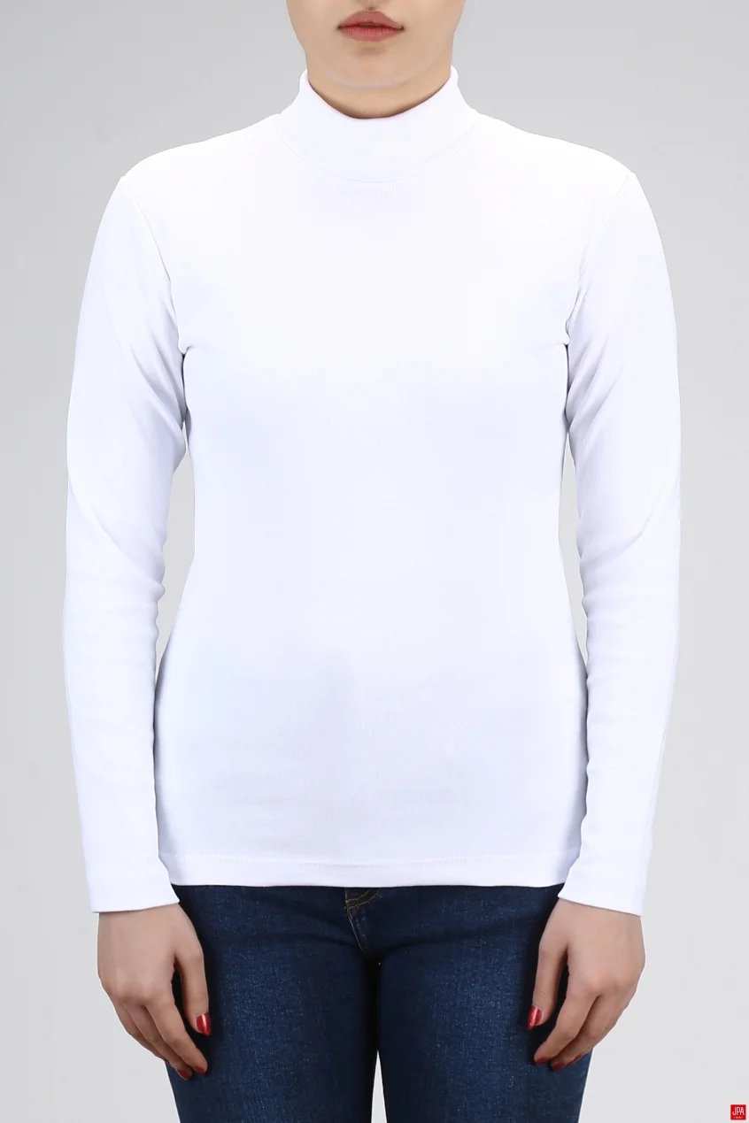 بلوز زنانه یقه اسکی اسلیم جی پی ای JPA کد 03064