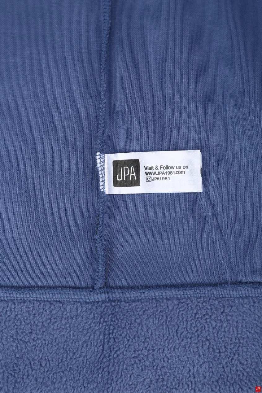 هودی مردانه کلاهدار مشکی جی پی ای JPA کد 02465