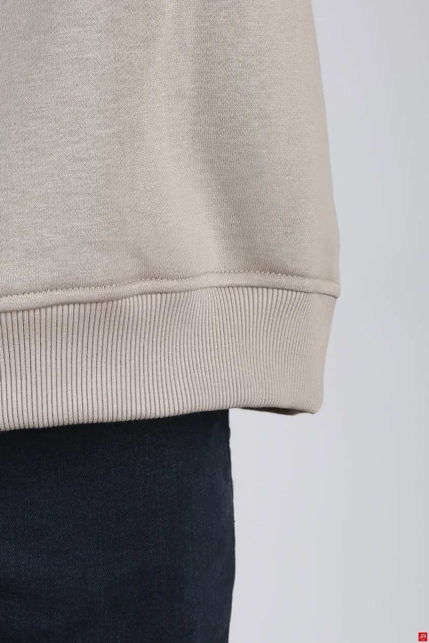 بلوز مردانه دورس نیم زیپ مشکی جی پی ای JPA کد 03107