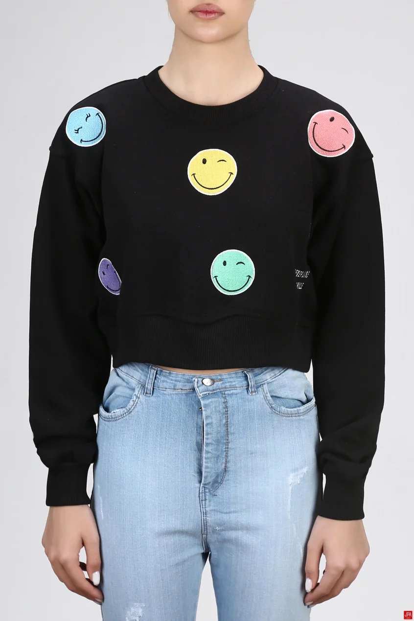 بلوز زنانه کراپ جی پی ای JPA کد 03139