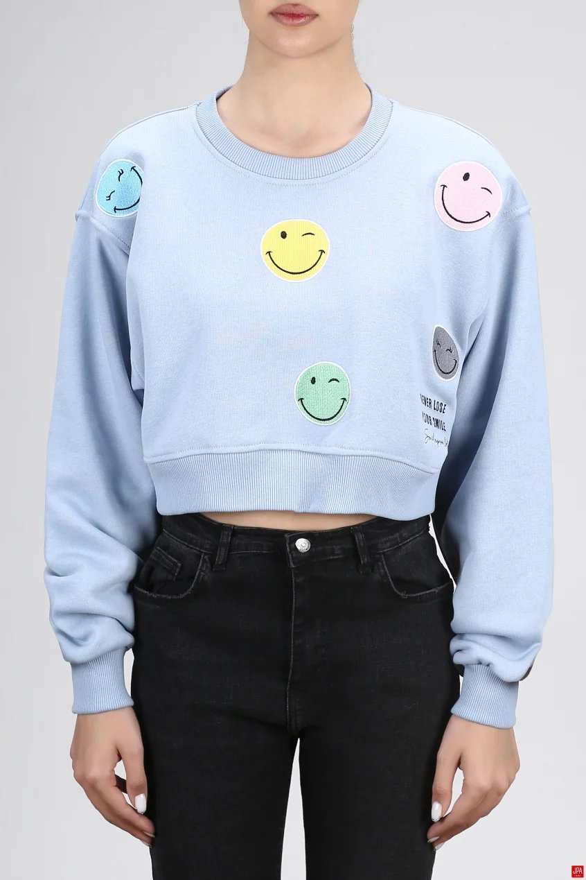 بلوز زنانه کراپ جی پی ای JPA کد 03139