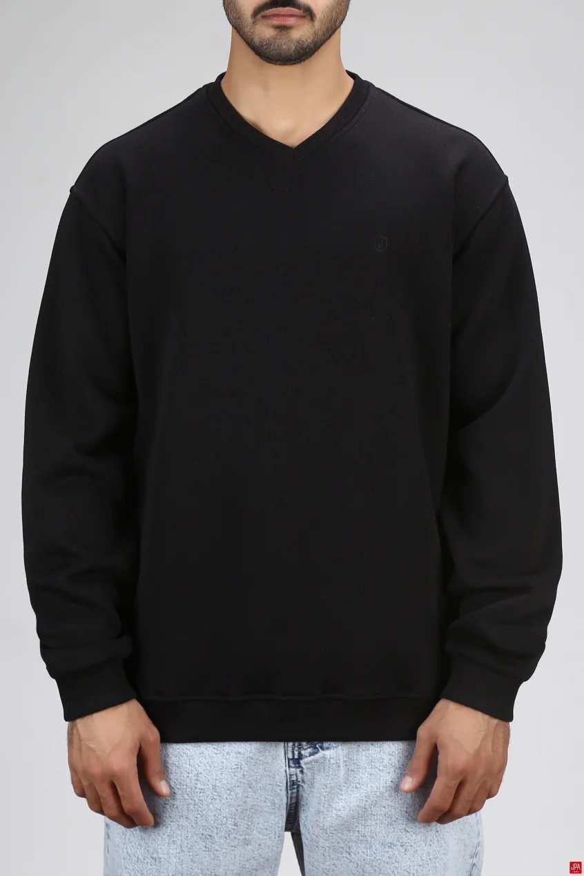 بلوز مردانه دورس یقه هفت مشکی جی پی ای JPA کد 03140