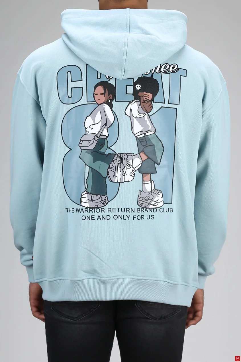 هودی مردانه دورس کلاهدار سرمه ای جی پی ای JPA کد 03149