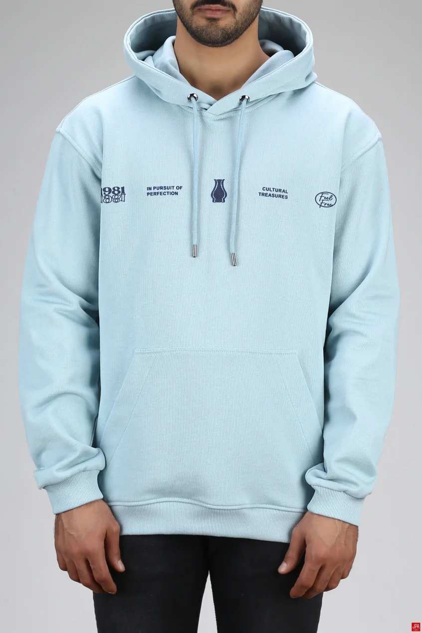 هودی مردانه دورس کلاهدار مشکی جی پی ای JPA کد 03151