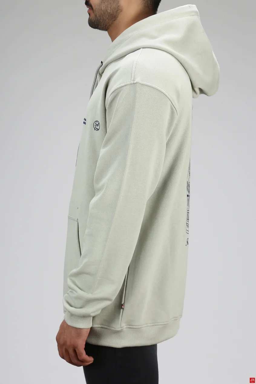 هودی مردانه دورس کلاهدار مشکی جی پی ای JPA کد 03151