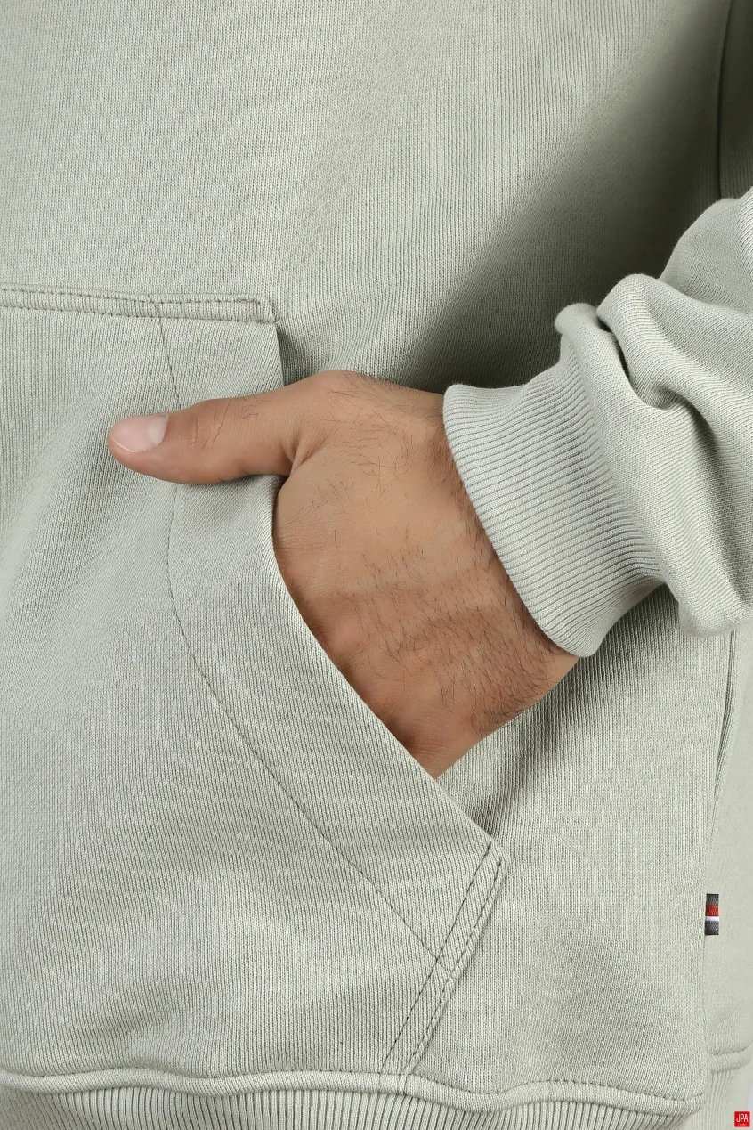 هودی مردانه دورس کلاهدار مشکی جی پی ای JPA کد 03151