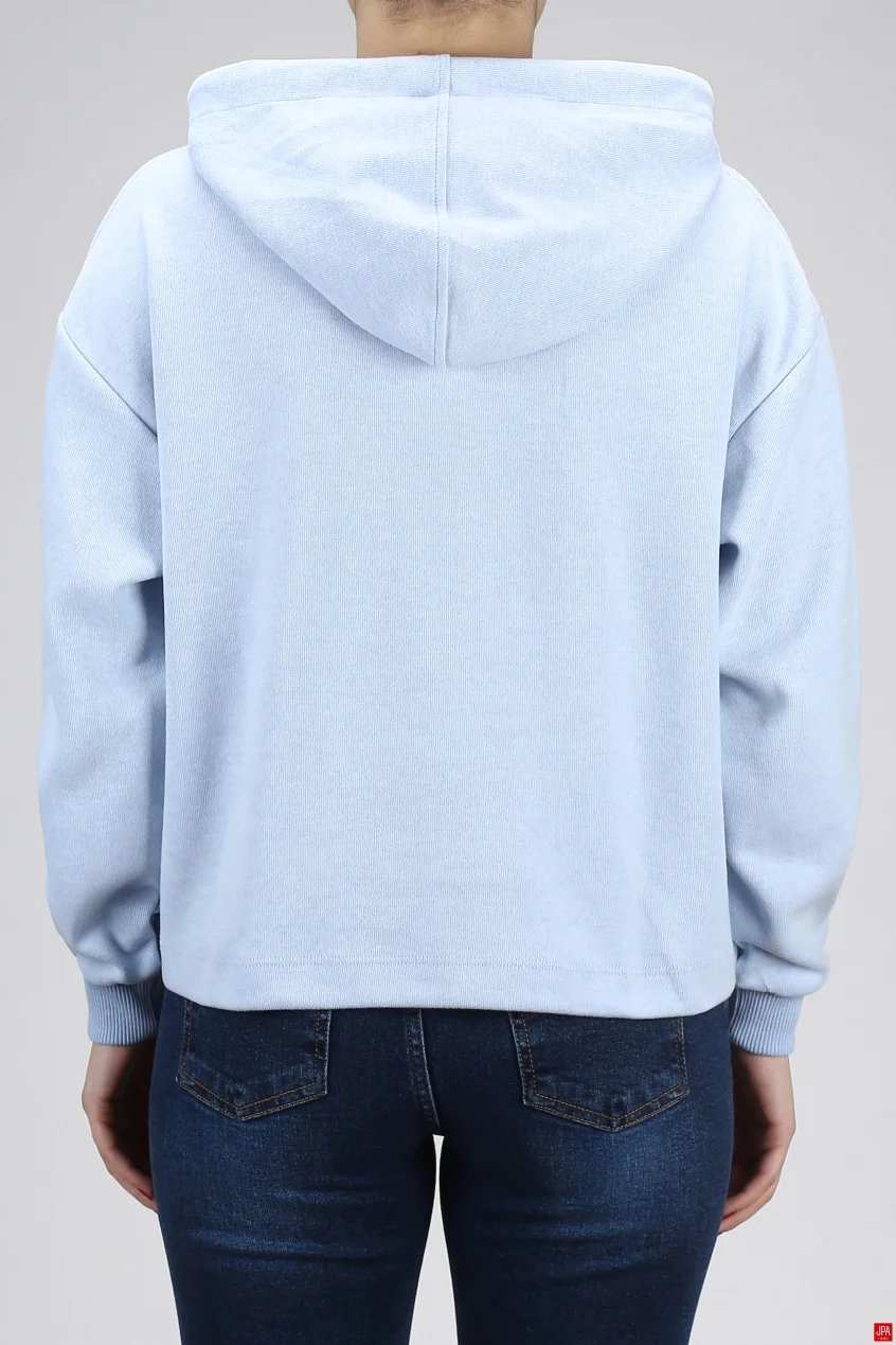 هودی زنانه کلاهدار سبز روشن جی پی ای JPA کد 03169