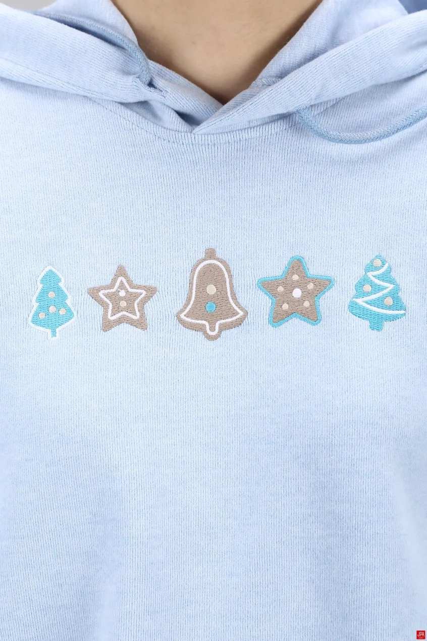 هودی زنانه کلاهدار سبز روشن جی پی ای JPA کد 03169