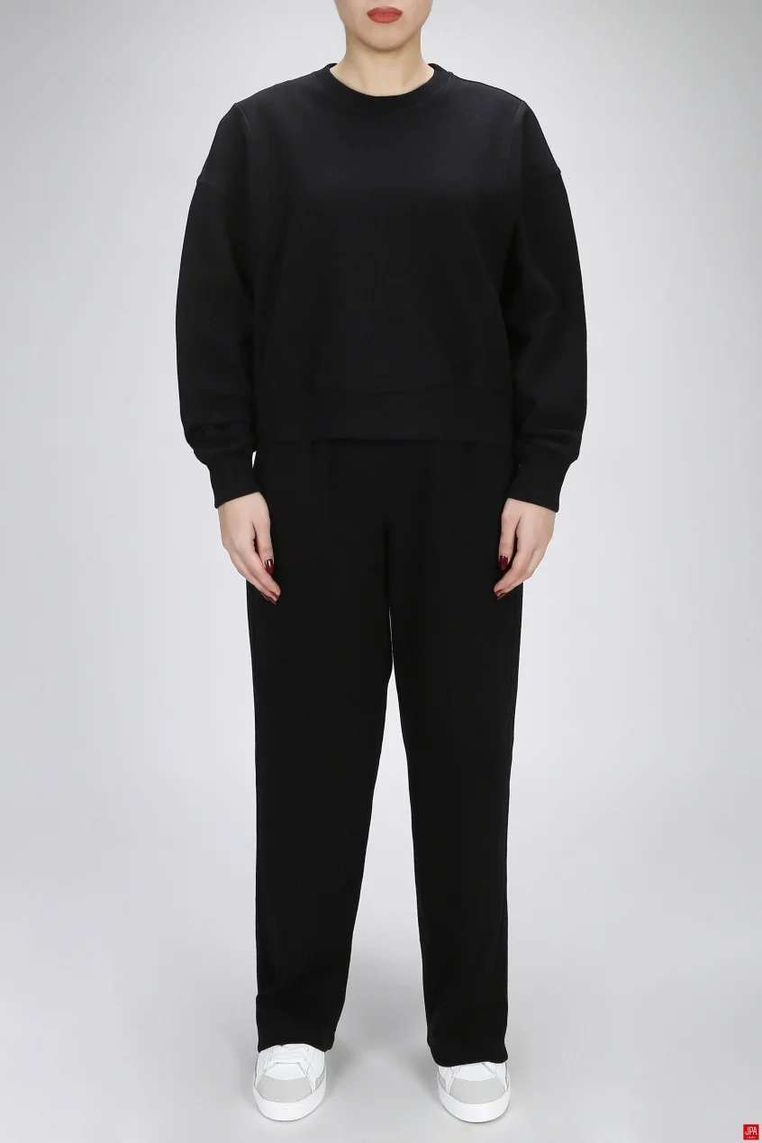 ست بلوز و شلوار زنانه مشکی جی پی ای JPA کد 03237