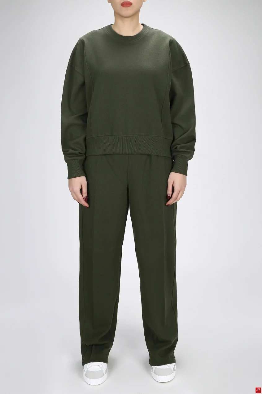 ست بلوز و شلوار زنانه مشکی جی پی ای JPA کد 03237