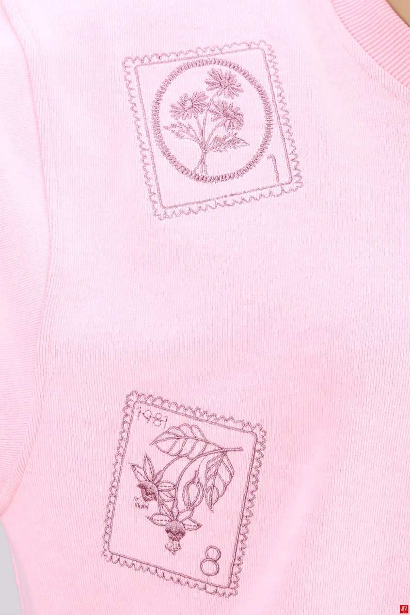 بلوز زنانه کراپ جی پی ای JPA کد 03170