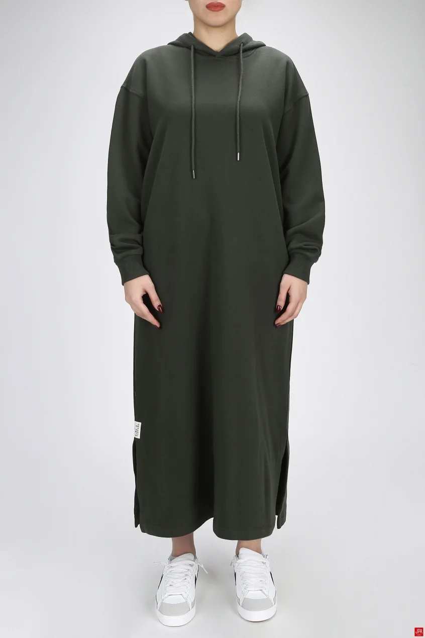 هودی زنانه کلاهدار مشکی جی پی ای JPA کد 03214