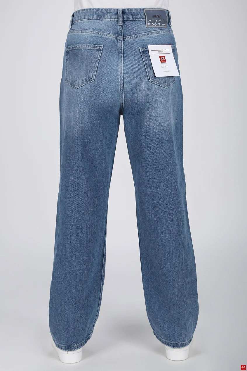 شلوار جین زنانه بگ جی پی ای JPA کد 03305