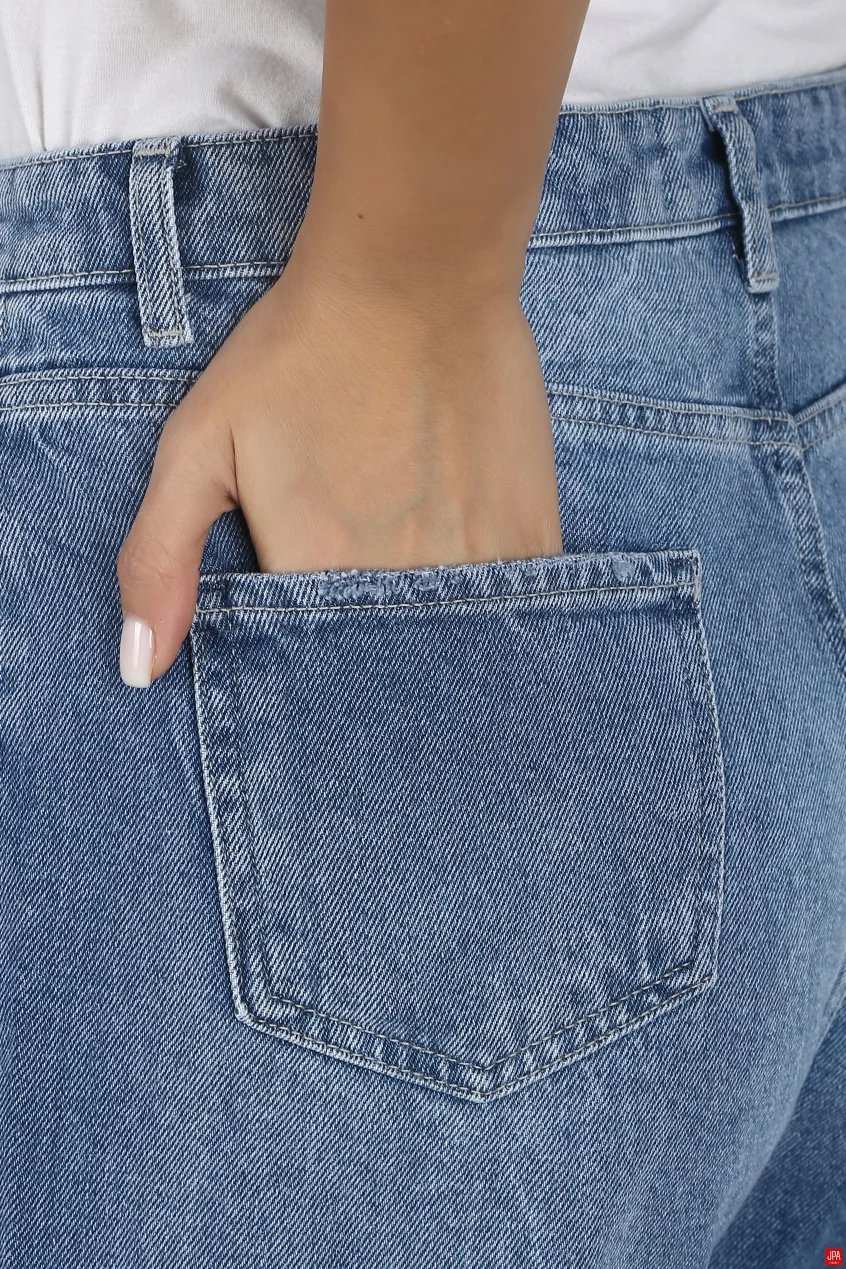 شلوار جین زنانه بگ جی پی ای JPA کد 03305