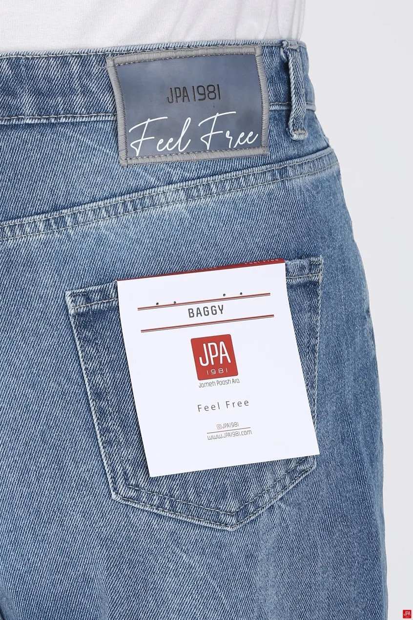 شلوار جین زنانه بگ جی پی ای JPA کد 03305