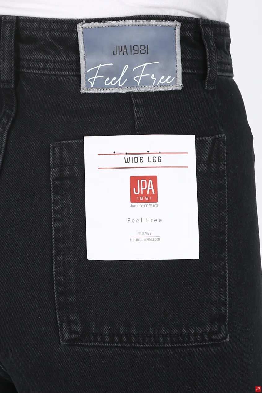 شلوار جین زنانه واید لگ جی پی ای JPA کد 03303