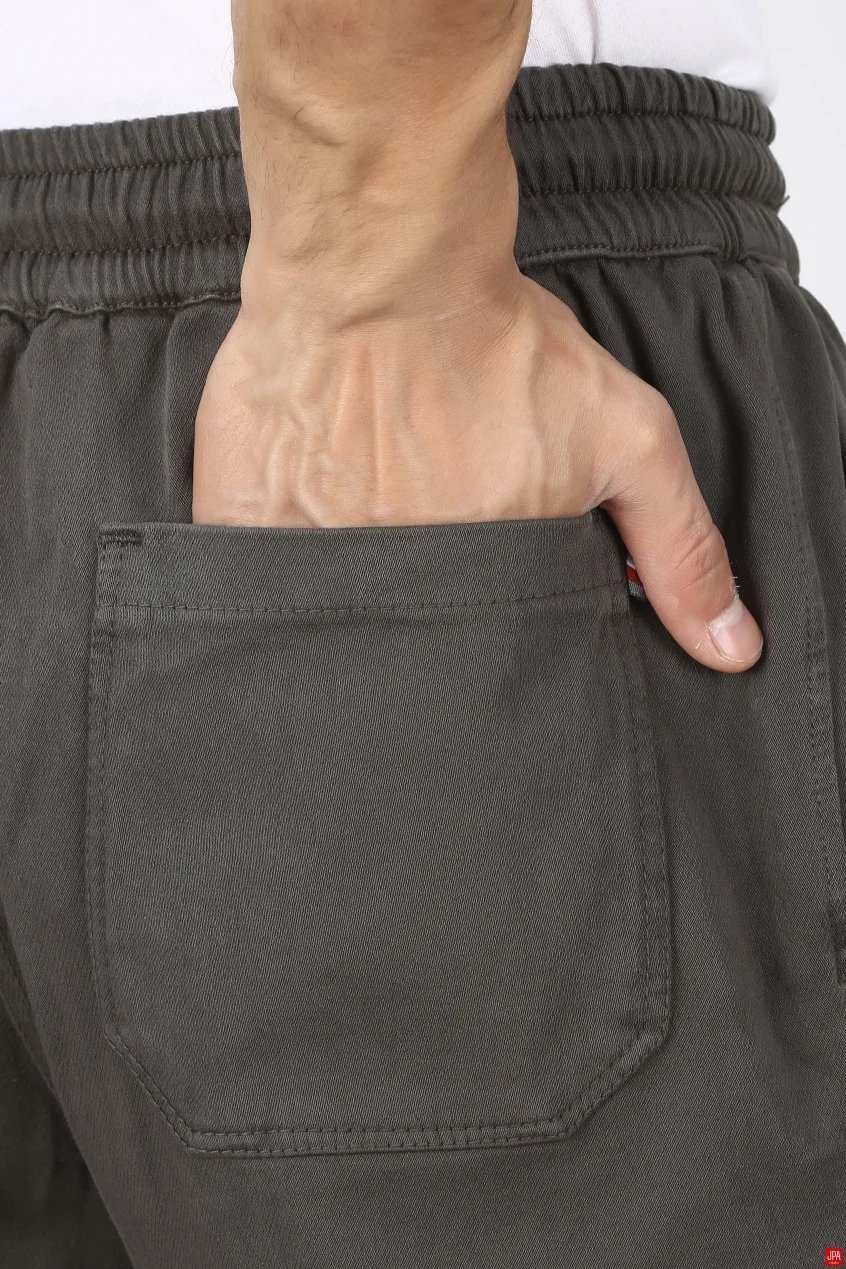 شلوار کتان مردانه سرمه ای جی پی ای JPA کد 02292