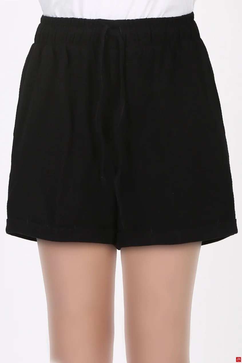 شلوارک راحتی زنانه مشکی جی پی ای JPA کد 03251