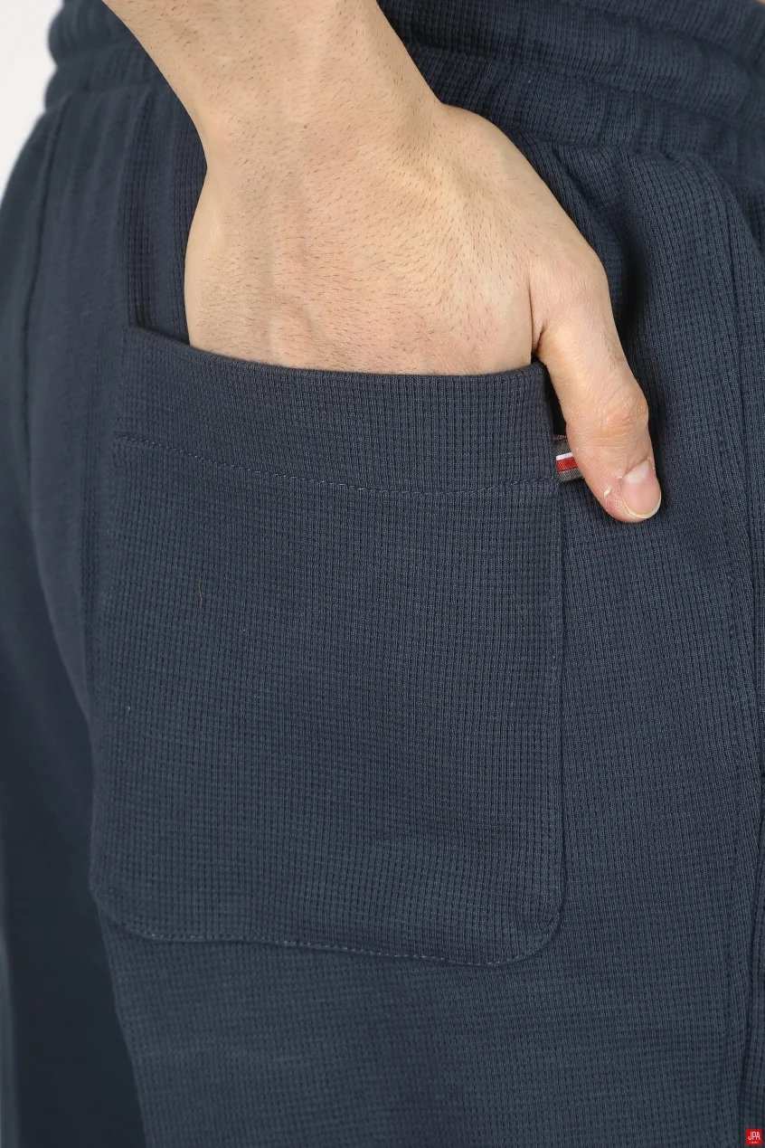 ست تی شرت و شلوارک مردانه اسپرت مشکی جی پی ای JPA کد 03244