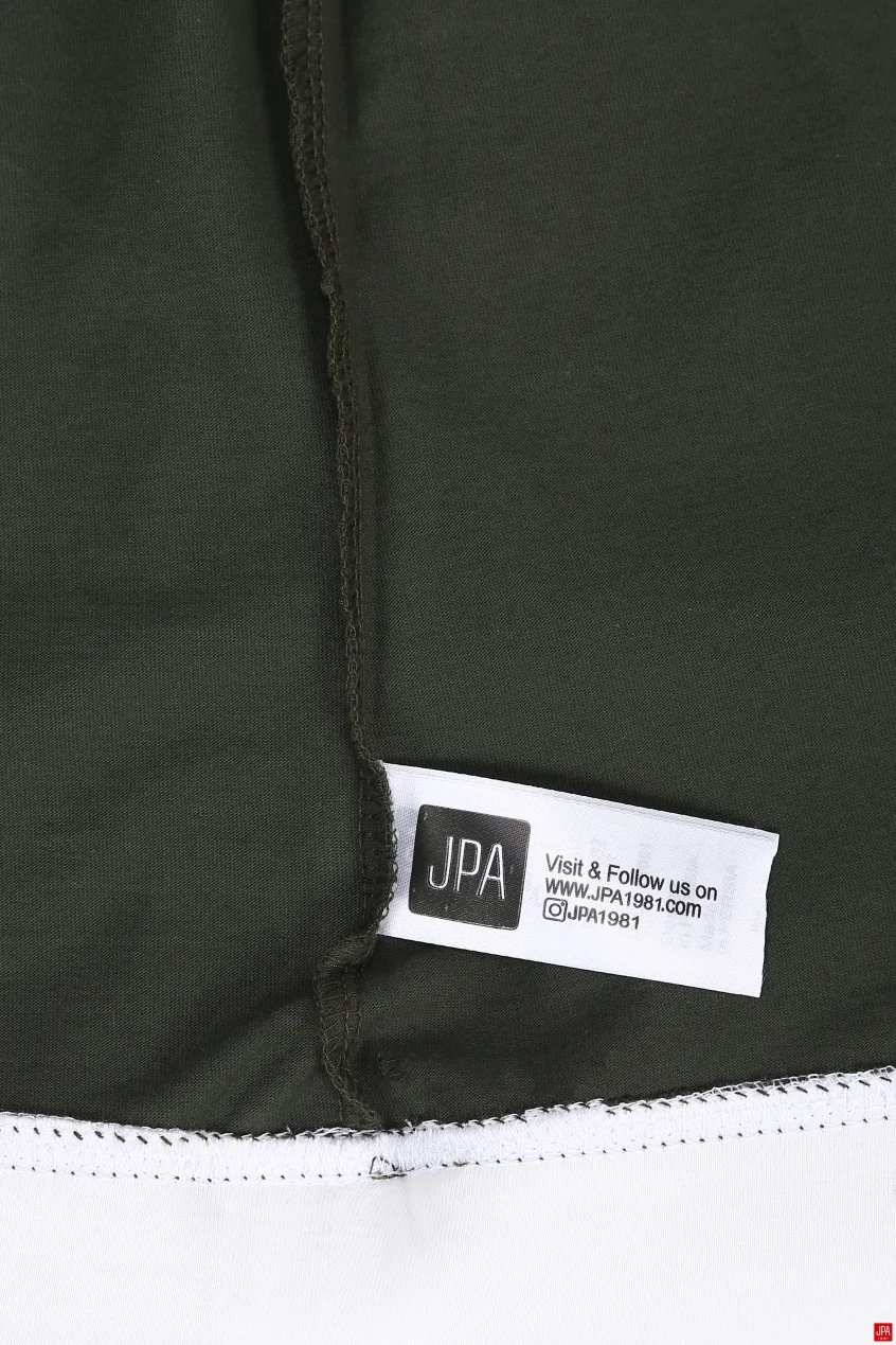 ست تاپ حلقه ای و شلوارک مردانه راحتی مشکی جی پی ای JPA کد 03228