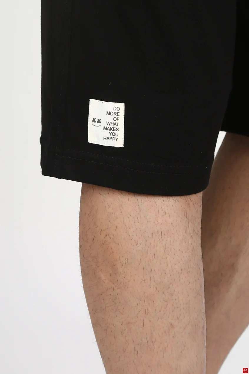 شلوارک راحتی مردانه مشکی جی پی ای JPA کد 03220