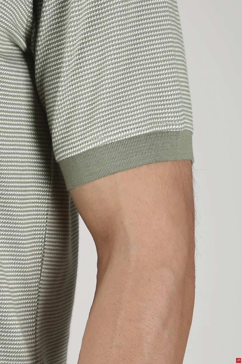 پولوشرت مردانه سرمه ای جی پی ای JPA کد 03247