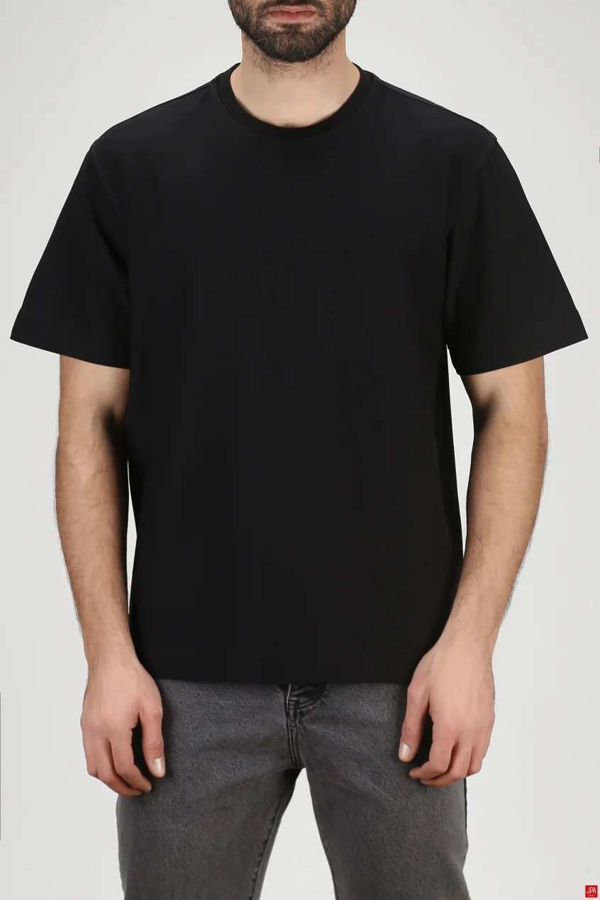 تی شرت مردانه مشکی جی پی ای JPA کد 03203