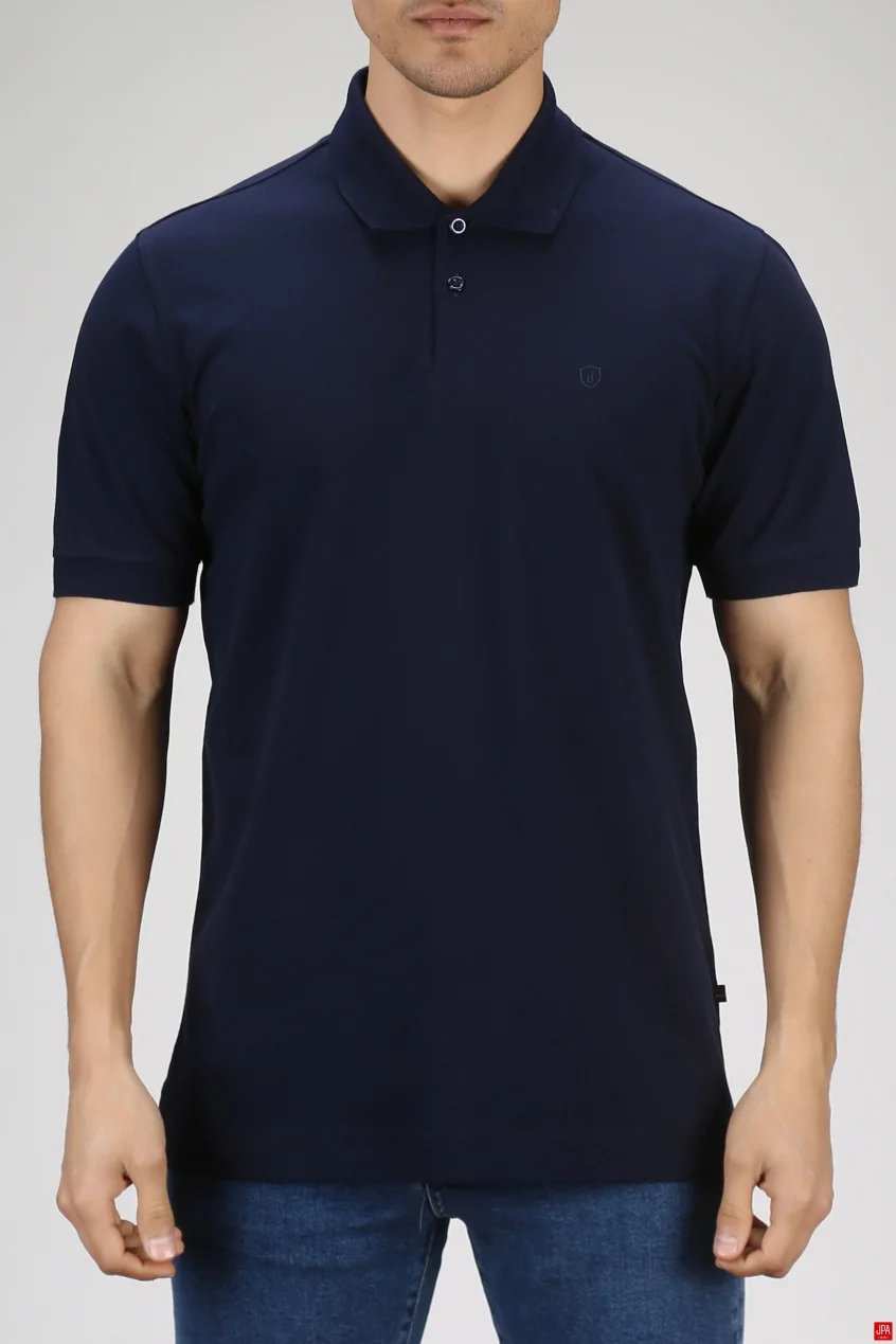 پولوشرت مردانه اسلیم مشکی جی پی ای JPA کد 03199