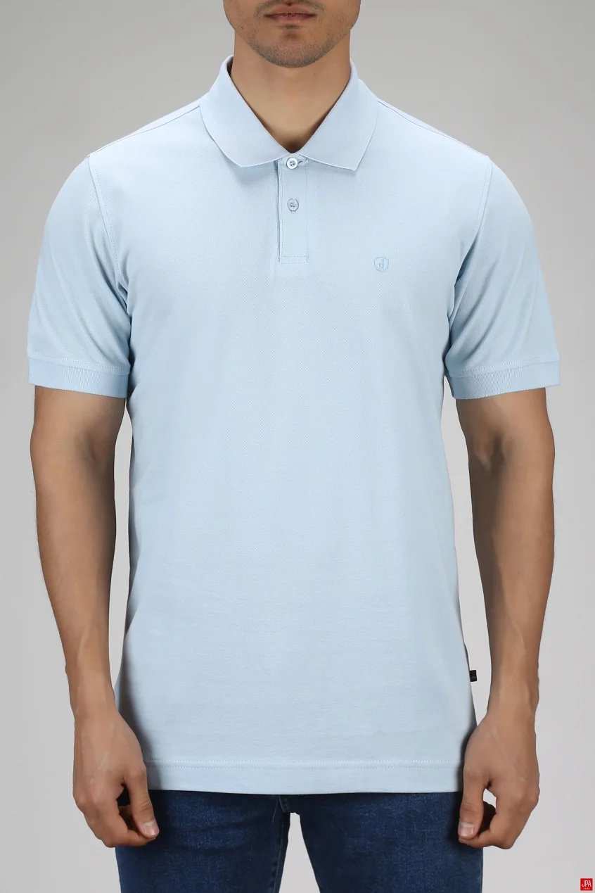 پولوشرت مردانه اسلیم مشکی جی پی ای JPA کد 03199