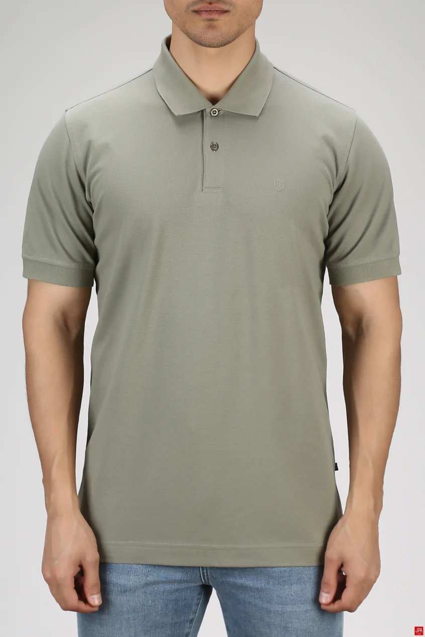 پولوشرت مردانه اسلیم مشکی جی پی ای JPA کد 03199