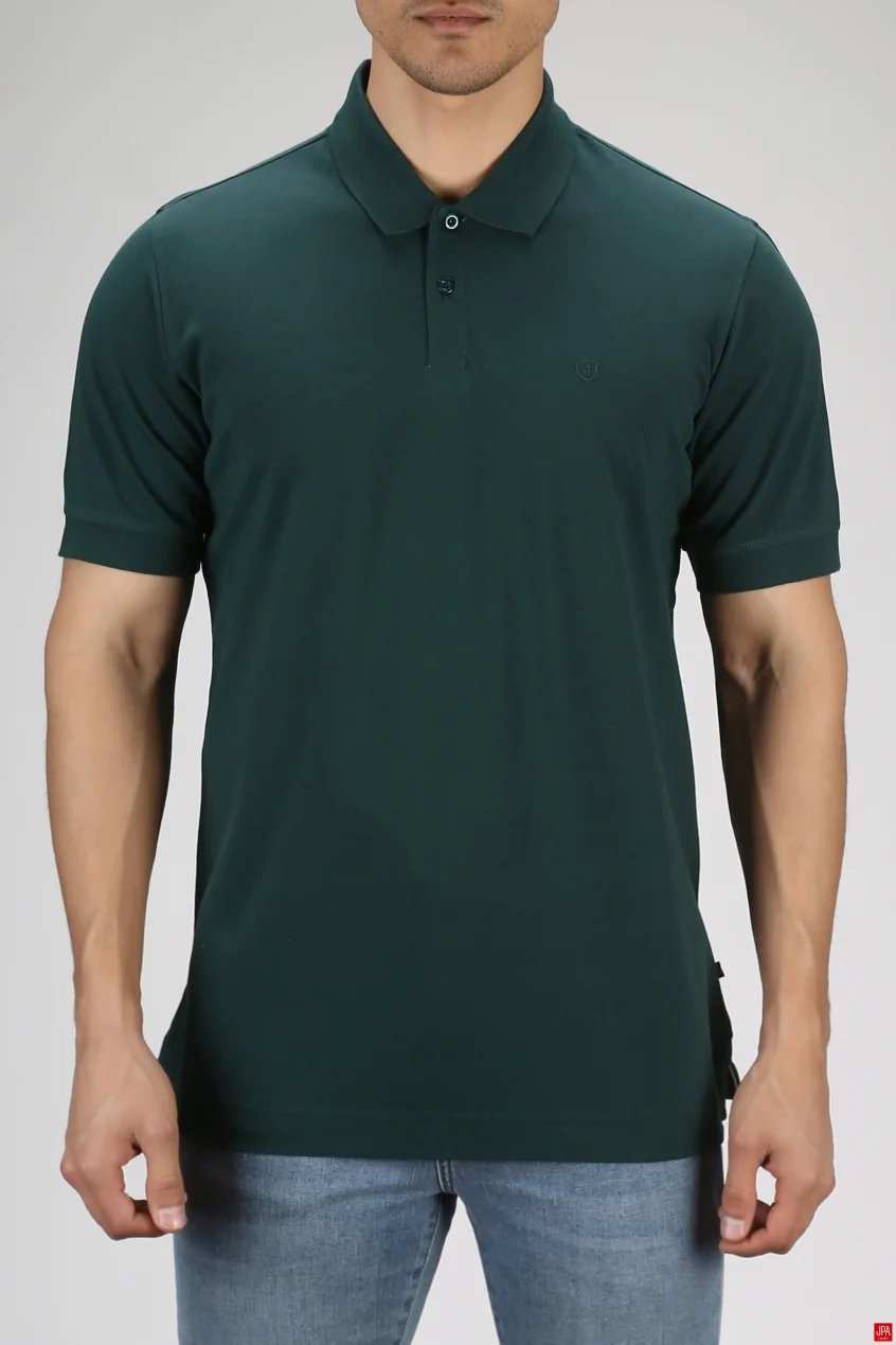 پولوشرت مردانه اسلیم مشکی جی پی ای JPA کد 03199