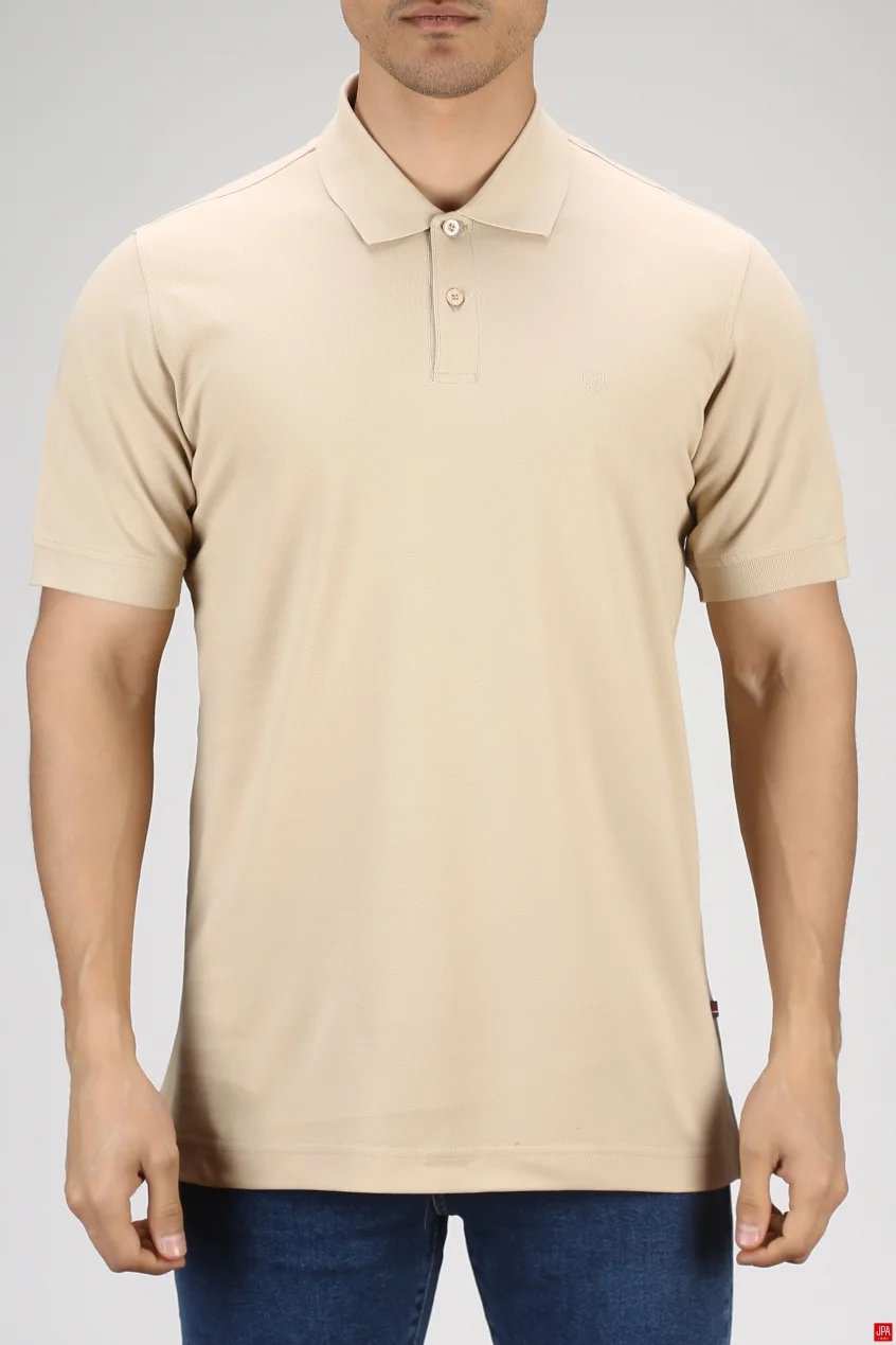 پولوشرت مردانه اسلیم مشکی جی پی ای JPA کد 03199