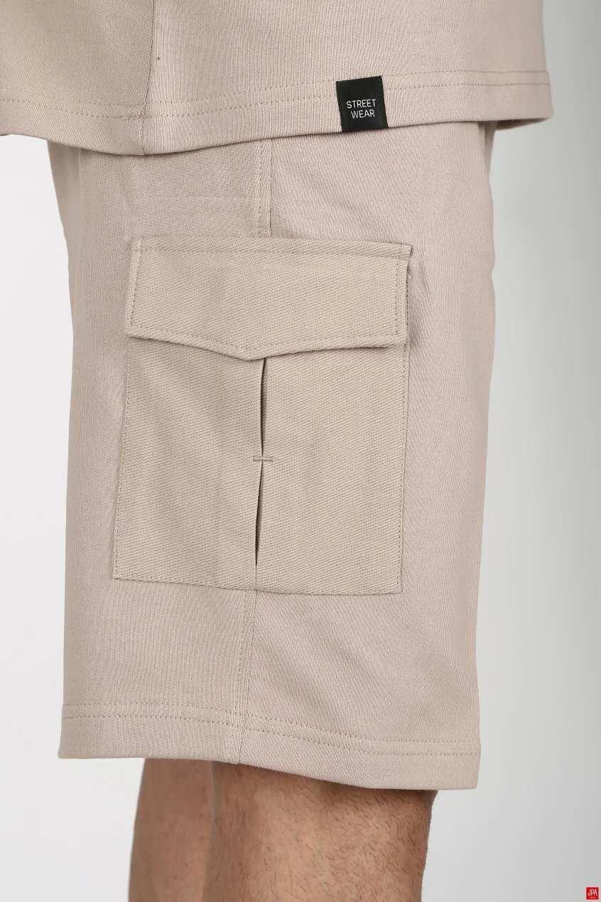 تیشرت شلوارک مردانه راحتی طرحدار رگولار جی پی ای JPA کد - 03204