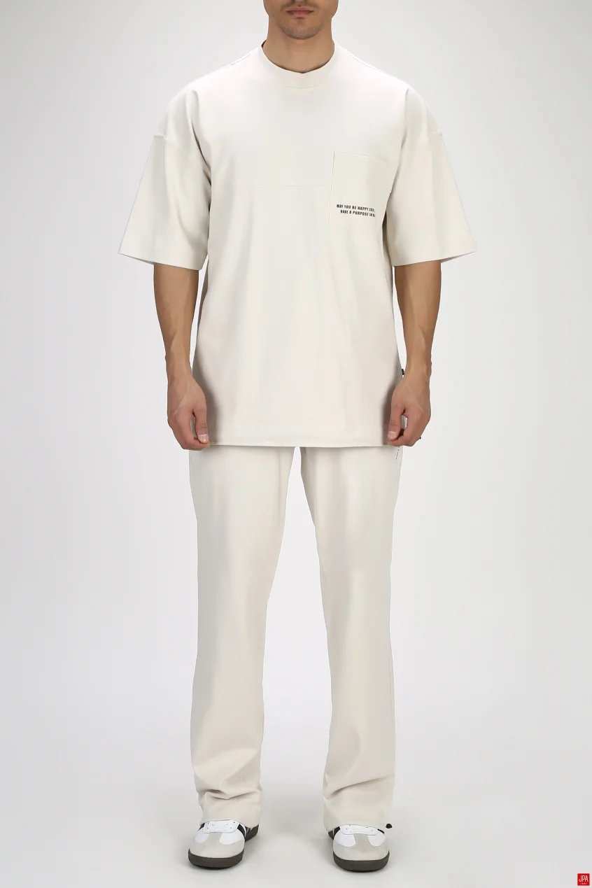 ست تی شرت و شلوار مردانه اسپرت مشکی جی پی ای JPA کد 03274