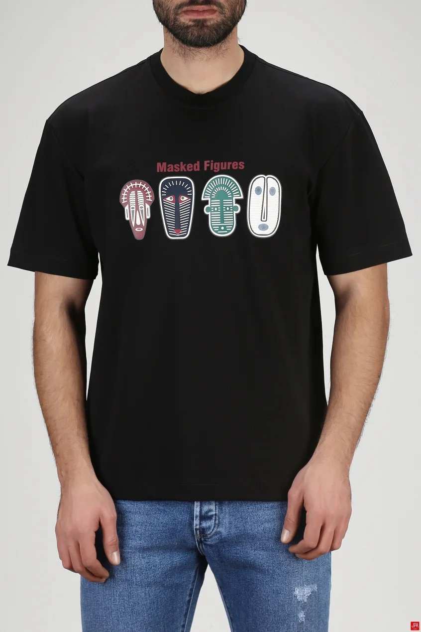 تی شرت مردانه مشکی جی پی ای JPA کد 03269
