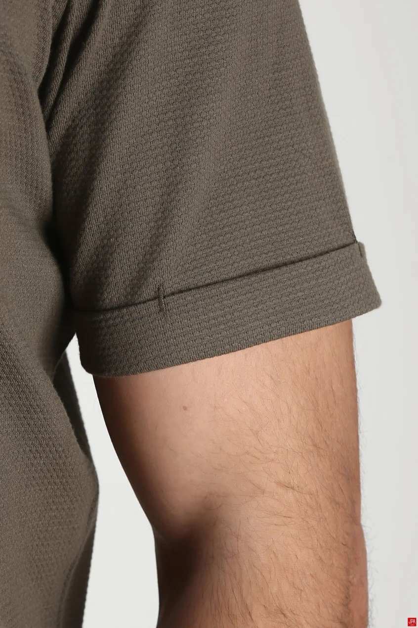 تی شرت مردانه مشکی جی پی ای JPA کد 03279