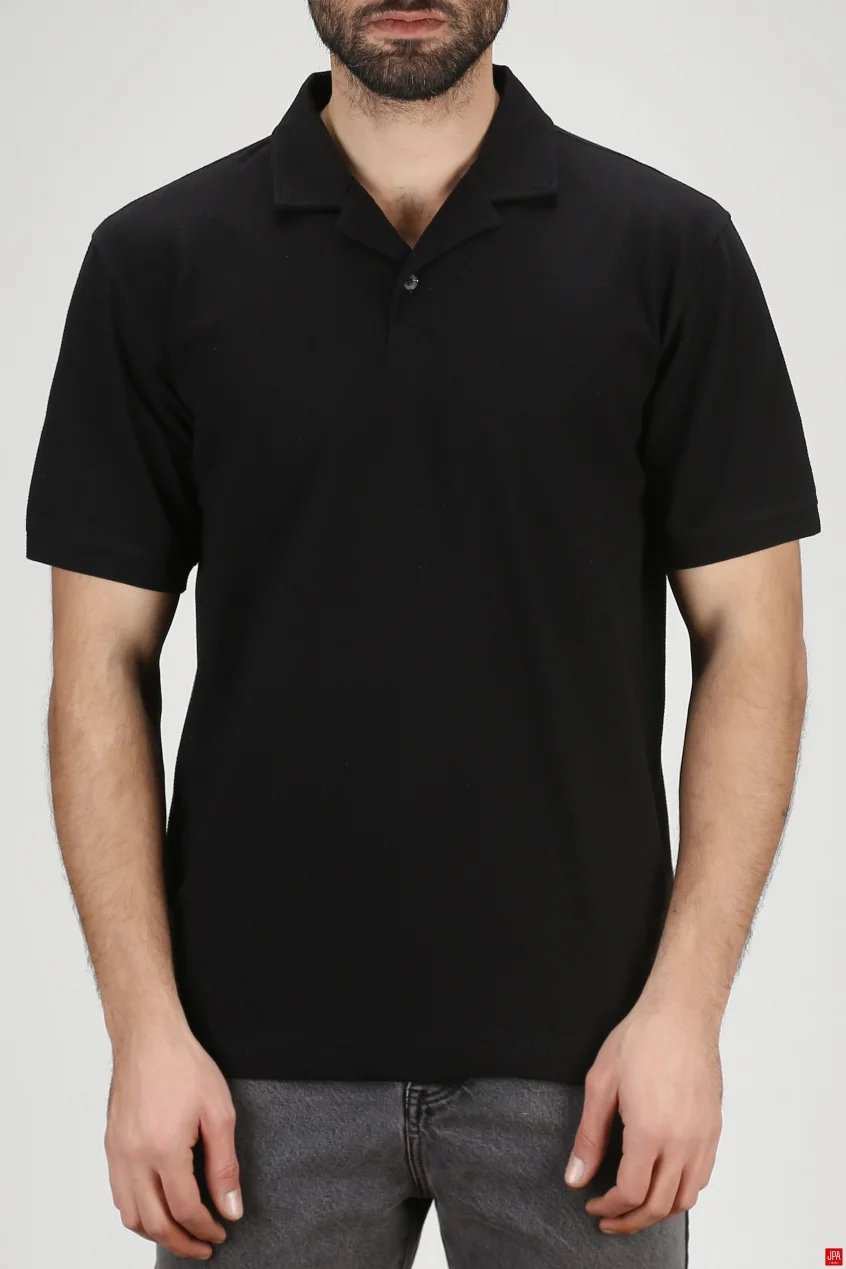 تی شرت مردانه مشکی جی پی ای JPA کد 03321