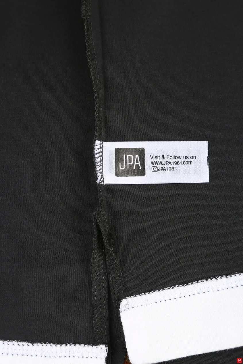 تی شرت مردانه کلاهدار مشکی جی پی ای JPA کد 03271