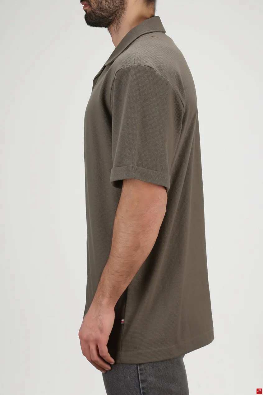 پیراهن مردانه مشکی جی پی ای JPA کد 03281