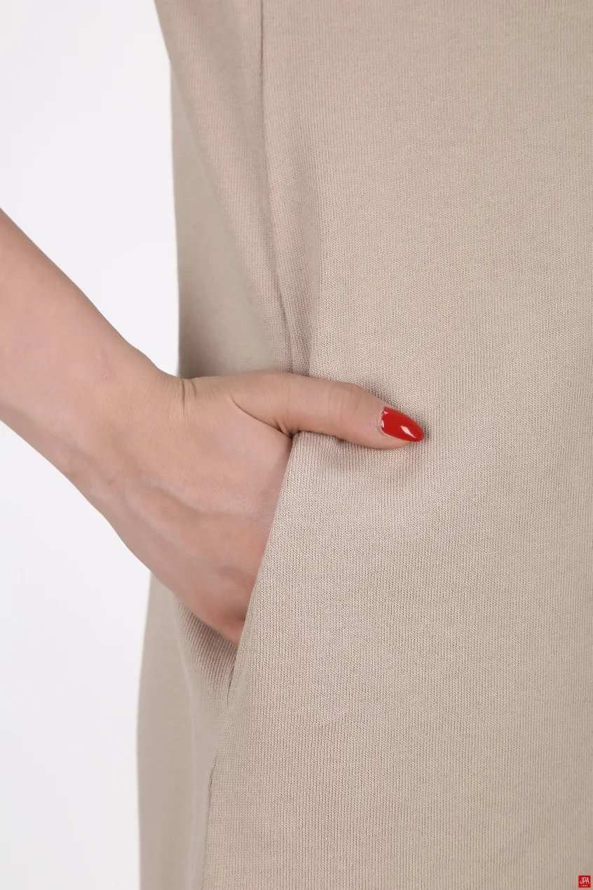 سارافون زنانه یقه گرد ساده جی پی ای JPA – کد 03286