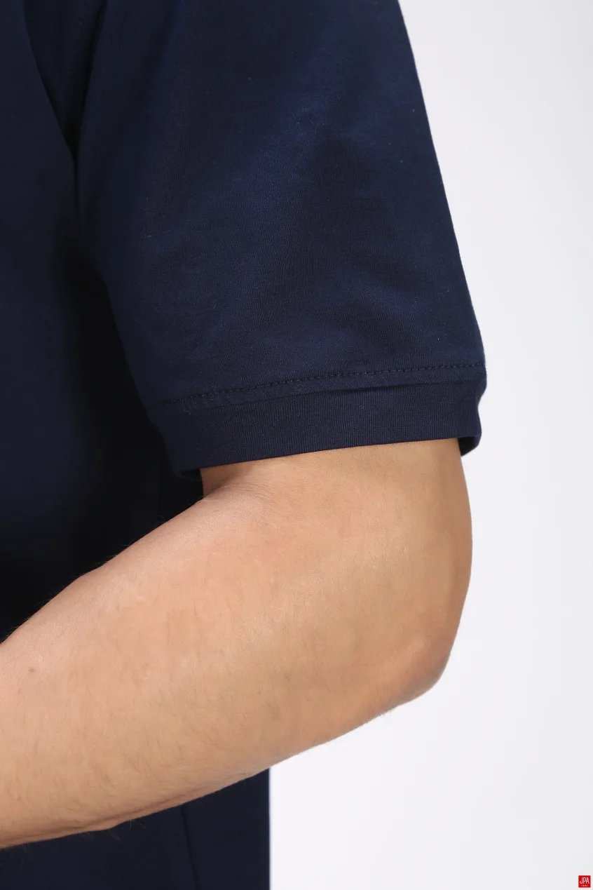 ست تی شرت و شلوارک مردانه اسپرت سرمه ای جی پی ای JPA کد 03340