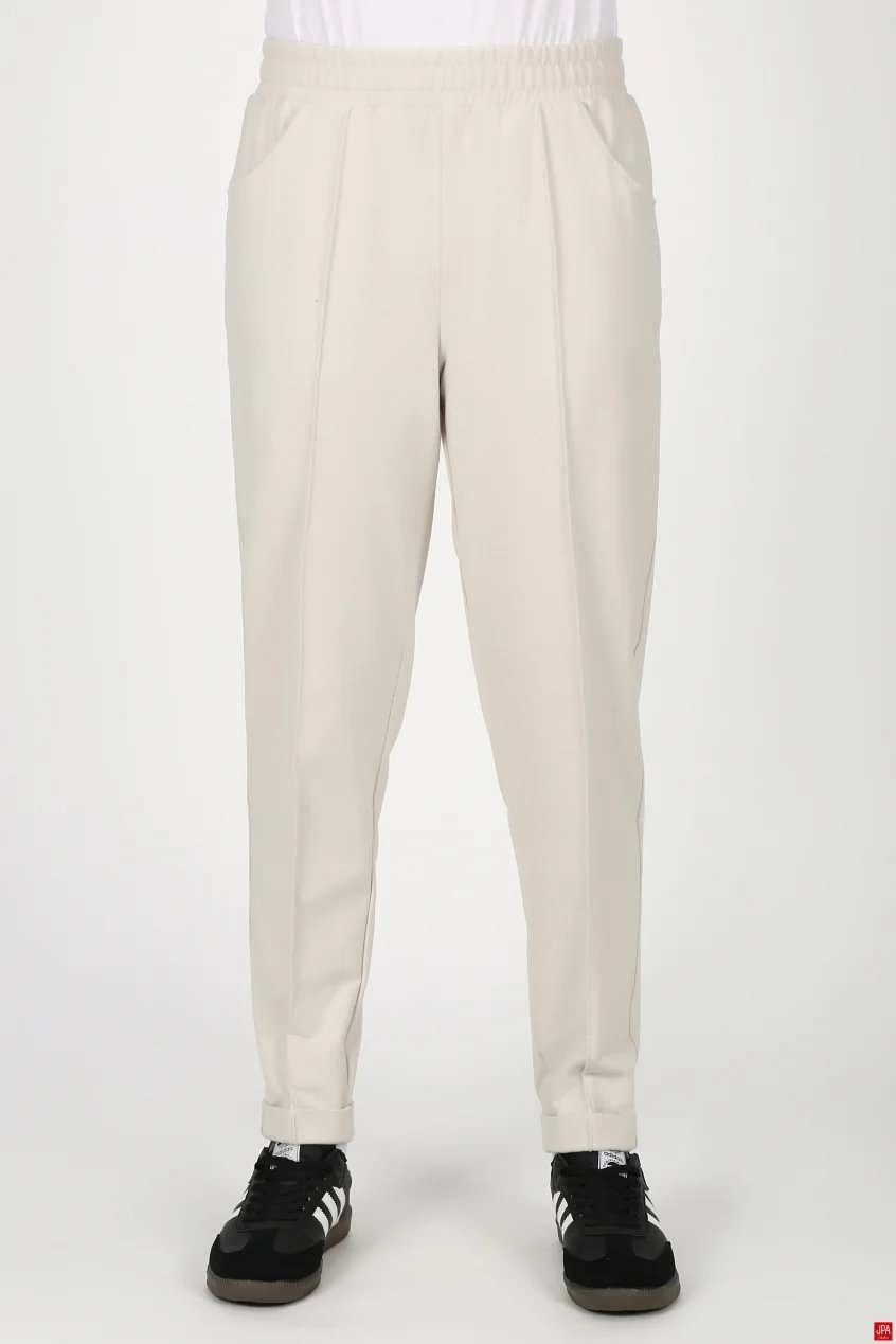 شلوار زنانه اسلیم فیت ملانژ روشن جی پی ای JPA کد 03403