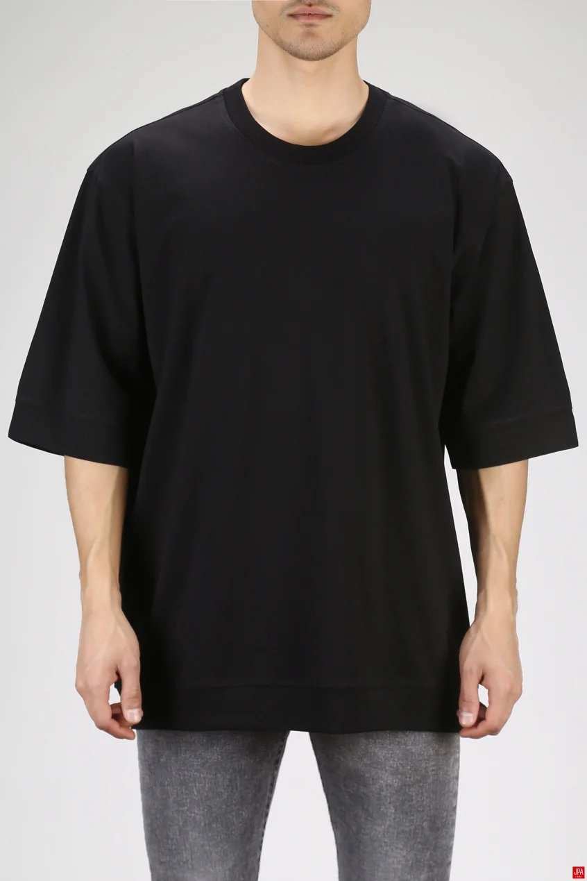 تی شرت مردانه مشکی جی پی ای JPA کد 03217